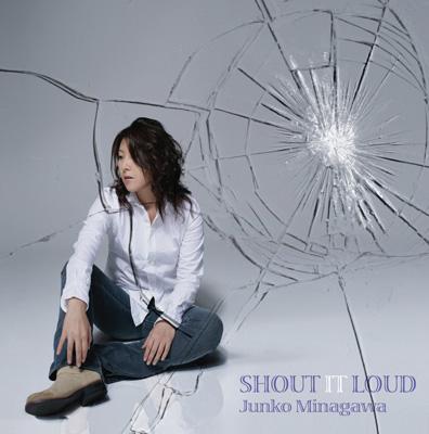 中古】皆川純子 シングル 『SHOUT IT LOUD』 折り畳める