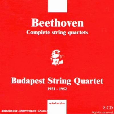 b（8CD） ブダペスト弦楽四重奏団　ベートーヴェン　弦楽四重奏曲（全集）Budapest String Quartet Plays Beethoven