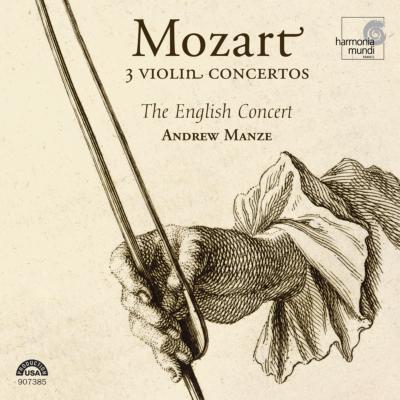 Violin Concerto.3, 4, 5: Manze(Vn)/ English Concert : Mozart (1756  