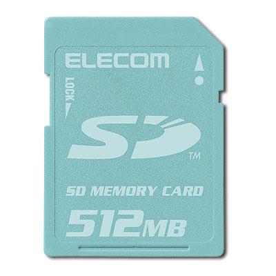 Sdカード 512mb ターコイズグリーン Sカラ Hmv Books Online Mfcsd512gn