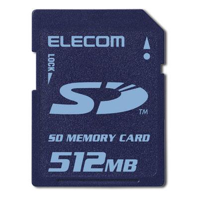 Sdカード 512mb ディープブルー Sカラ Hmv Books Online Mfcsd512bu