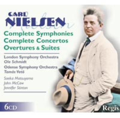 交響曲全集、管弦楽曲集、協奏曲集、声楽曲集 シュミット、他（6CD） : ニールセン（1865-1931） | HMV&BOOKS