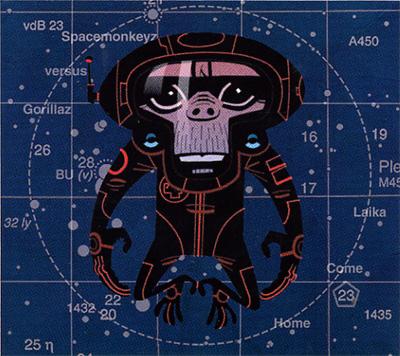 Spacemonkeyz Versus Gorillaz -Laika Come Home. : Space Monkeyz Vs ...