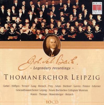 ライプツィヒ聖トーマス教会合唱団／バッハ作品集（10CD） | HMV&BOOKS 