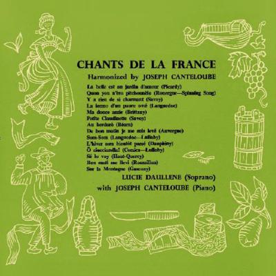 カントループ　採譜　ソプラノ=ドレーヌ　　オーベルニュの歌　他　　フランスの歌