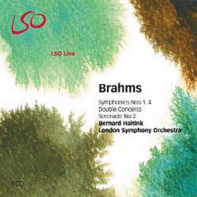 交響曲全集、二重協奏曲、他 ハイティンク＆ロンドン交響楽団（4CD 