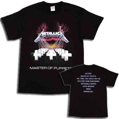 LLICA メタリカ - Master of Puppets Metallica メタリカ/メタル・マスター Master of Puppets