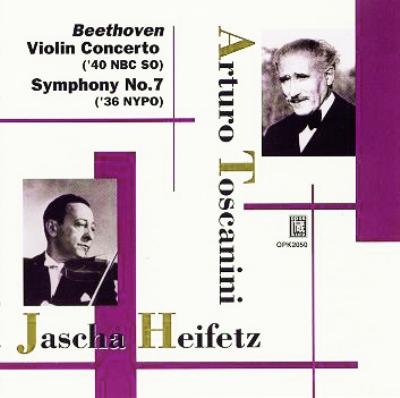 beethoven toscanini nyp 1770 1827 concerto violin sym heifetz hmv