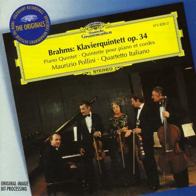 Piano Quintet: Pollini(P)Quartetto Italiano : Brahms (1833-1897