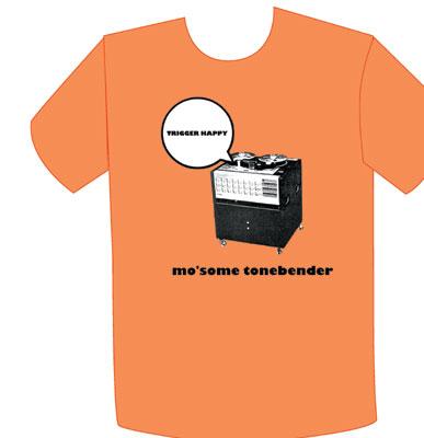 Trigger Happy T-shirts +Rare Track Cd-r (M) : MO'SOME TONEBENDER