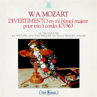 Divertimento K.563: Le Trio Pasquier : モーツァルト（1756-1791