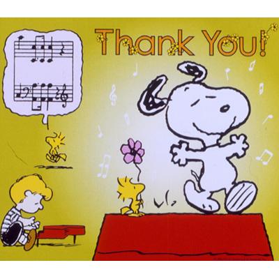 Snoopy グリーティングカードdvd Thank You ありがとう Hmv Books Online Pcbp 505