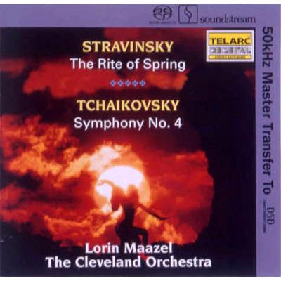 チャイコフスキー：交響曲第４番・ストラヴィンスキー：バレエ音楽《春の祭典》 マゼール／クリーヴランド管弦楽団 : Tchaikovsky /  Stravinsky | HMVu0026BOOKS online - UCGT-7507