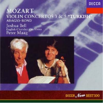 モーツァルト：ヴァイオリン協奏曲第３番・第５番《トルコ風》他 ジョシュア・ベル／イギリス室内管弦楽団／ペーター・マーク : モーツァルト（1756-1791）  | HMVu0026BOOKS online - UCCD-5057