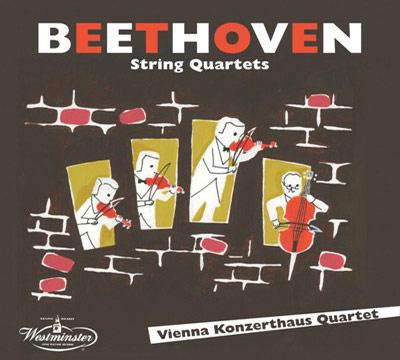 ベートーヴェン:弦楽四重奏曲第10番「ハープ」・第12番・第15番　ウィーン・コンツェルトハウス四重奏団★2枚組