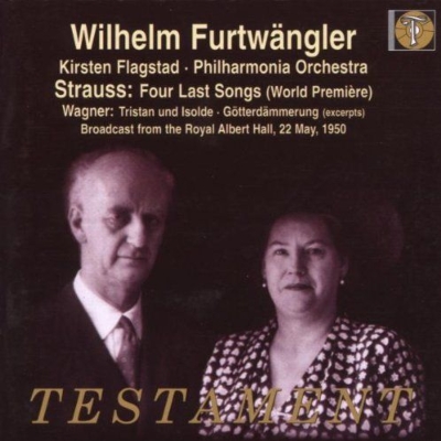 ワーグナー：作品集、Rシュトラウス：4つの最後の歌　キルステン・フラグスタート、ヴィルヘルム・フルトヴェングラー＆フィルハーモニア管弦楽団