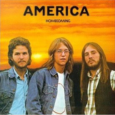 美盤 AMERICA / HOMECOMING 帯付き LP レコード WARNER P-8291W