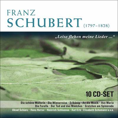 ヒストリカル シューベルト 歌曲作品集 10CD 歌曲集 レーマン、ホッター、ヒュッシュ、他（10CD