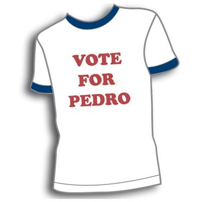 Napoleon Dynamite: Vote Pedro: White: S : T-shirt | HMV&BOOKS