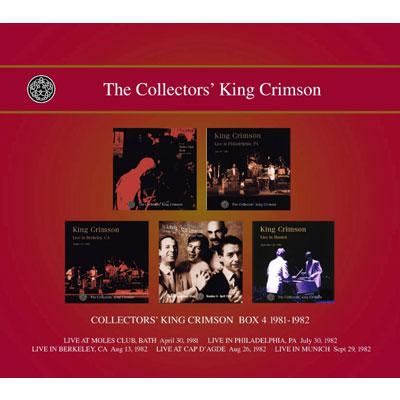 Collectors King Crimson Box 4 -1981-1982 : King Crimson