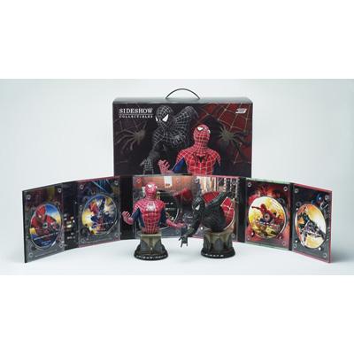 スパイダーマン -コンプリートBOX: SIDESHOW製限定フィギュア（2体）同 