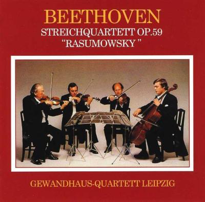 String Quartet, 7, 8, 9, (Op, 59, ): Gewandhaus Q (1977 ...