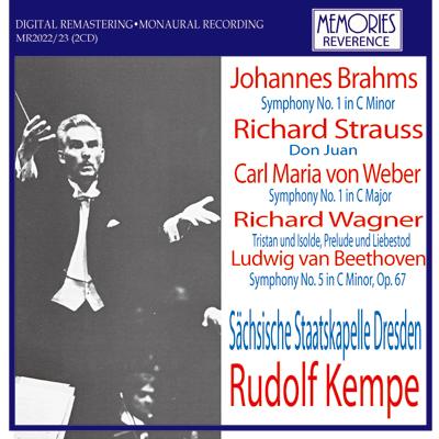 ブラームス：交響曲第１番、ベートーヴェン：交響曲第５番、他 ケンペ＆シュターツカペレ・ドレスデン（２ＣＤ） | HMVu0026BOOKS online -  MR2022