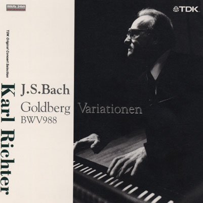 ゴルトベルク変奏曲 リヒター（1979年ライヴ） : バッハ（1685-1750） | HMVu0026BOOKS online - TDKOC003
