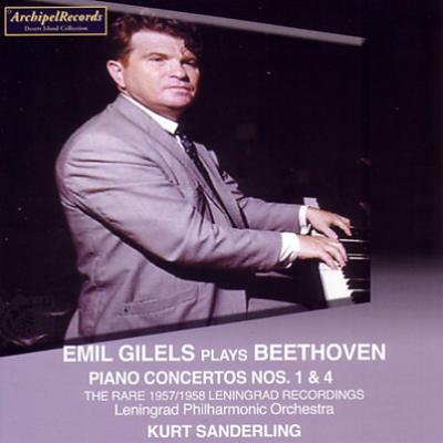 ピアノ協奏曲第1番、第4番 ギレリス（p）ザンデルリング