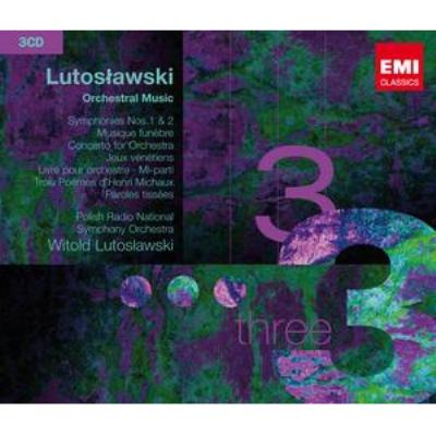 交響曲第1番、第2番、管弦楽曲集 ルトスワフスキ＆ポーランド放送国立交響楽団（3CD） ルトスワフスキ（19131994） HMV
