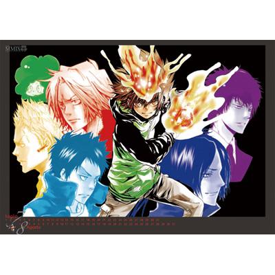 家庭教師ヒットマンREBORN! コミックカレンダー2009 : 天野明