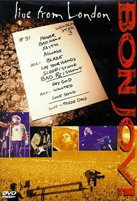 Live From London ウェンブリー スタジアム 1995 : Bon Jovi | HMVu0026BOOKS online - UIBY-9027