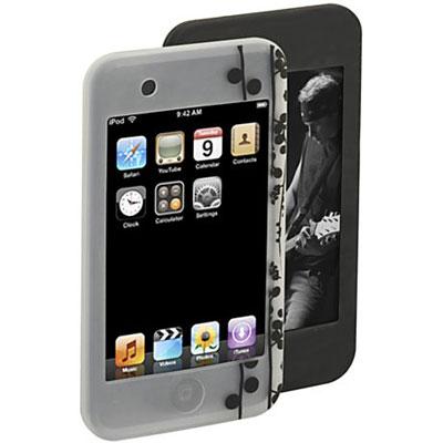 Ipod Touch専用ケース(2個セット)/ クリアヴァイン×グレイ : Case