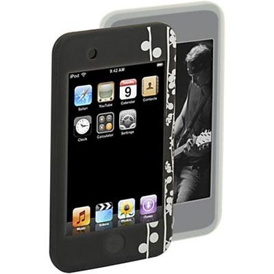 Ipod Touch専用ケース(2個セット)/ グレイヴァイン×クリア : Case