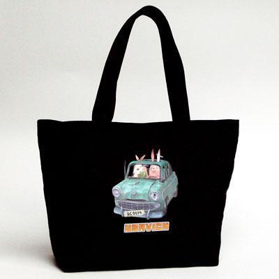 ウサビッチ / トートバック: 逃亡者(黒) : Bag (Accessories