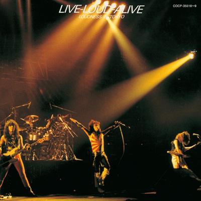 LIVE-LOUD-ALIVE LOUDNESS IN TOKYO : LOUDNESS | HMVu0026BOOKS online -  COCP-35518/9