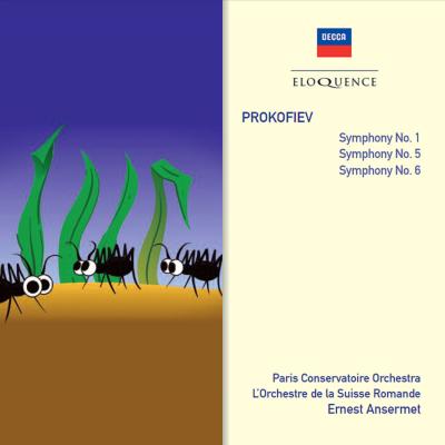 交響曲第１番（２種）、第５番、第６番 アンセルメ＆スイス・ロマンド管、パリ音楽院管（２ＣＤ） : プロコフィエフ（1891-1953） |  HMVu0026BOOKS online - 4800834