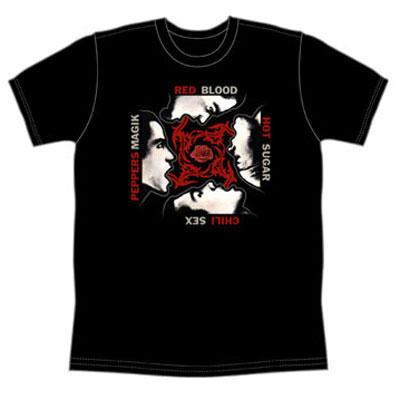 Red Hot Chili Peppers T-shirt : Bssm Overdye / Size: L : Red