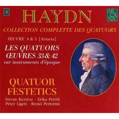弦楽四重奏曲第37～43番 フェステティチ四重奏団（2CD）（日本