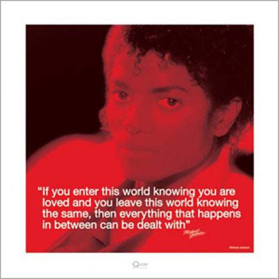 マイケル ジャクソン: レッド アートプリントポスター : Michael Jackson | HMVu0026BOOKS online - PPR45216
