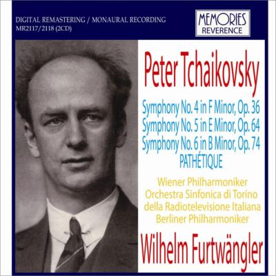 後期３大交響曲集 フルトヴェングラー＆ウィーン・フィル、トリノＲＡＩ響、ベルリン・フィル（１９５１、５２）（２ＣＤ） : チャイコフスキー（1840-1893）  | HMVu0026BOOKS online - MR2117
