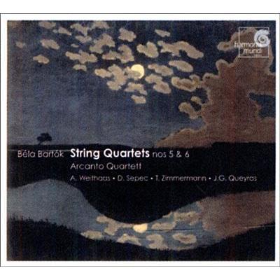 String Quartet, 5, 6, : Arcanto Q : Bartok (1881-1945