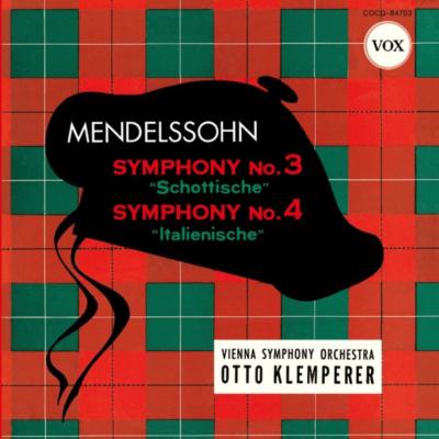 交響曲第３番『スコットランド』、第４番『イタリア』 クレンペラー 