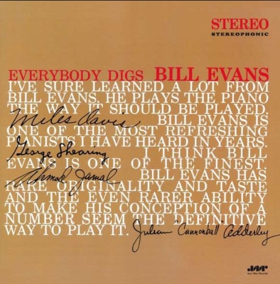 Everybody Digs Bill Evans (アナログレコード/Jazz Wax) : Bill Evans