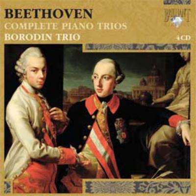 ピアノ三重奏曲集 ボロディン三重奏団（4CD） : ベートーヴェン