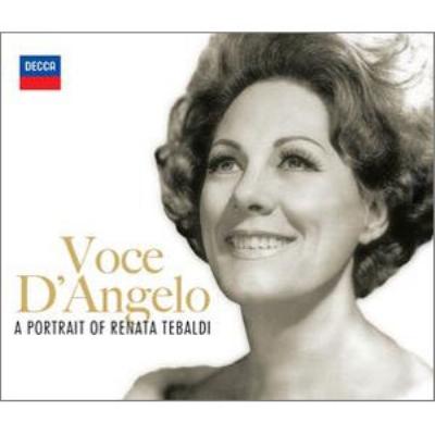 A1115 CD2枚組 Voce D'Angelo: A Portrait of Renata Tebaldi ポートレート・オブ・レナータ・テバルディ オペラ歌手 海外盤