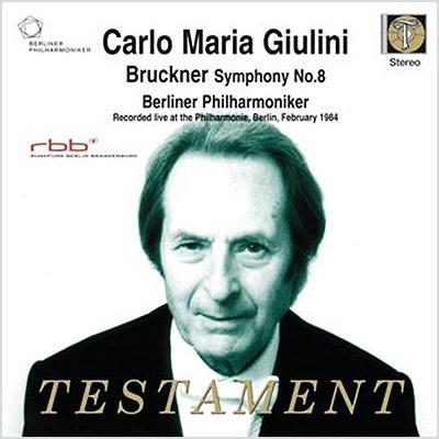 交響曲第8番 カルロ・マリア・ジュリーニ＆ベルリン・フィル（1984年ステレオ・ライヴ）（2CD） : ブルックナー (1824-1896) |  HMVu0026BOOKS online - SBT21436