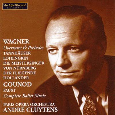 ワーグナー：管弦楽曲集、グノー：『ファウスト』からバレエ音楽 クリュイタンス＆パリ・オペラ座管弦楽団 : ワーグナー（1813-1883） |  HMVu0026BOOKS online - ARPCD0467