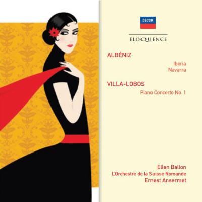 ALBENIZ/IBERIA <大型布装丁>SCHOTT BLOCK Piano ALBENIZ Iberia - Book 1 & 4 EMI C065-12807 Color