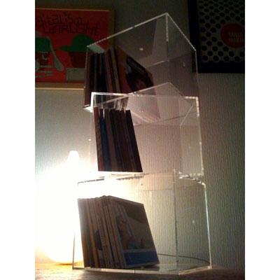 CD/DVDアクリルラック DUCD CLBOX : Book Accessories